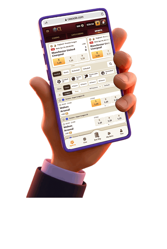 Casoola live-betting